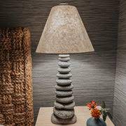 Stacked Stone Lamp