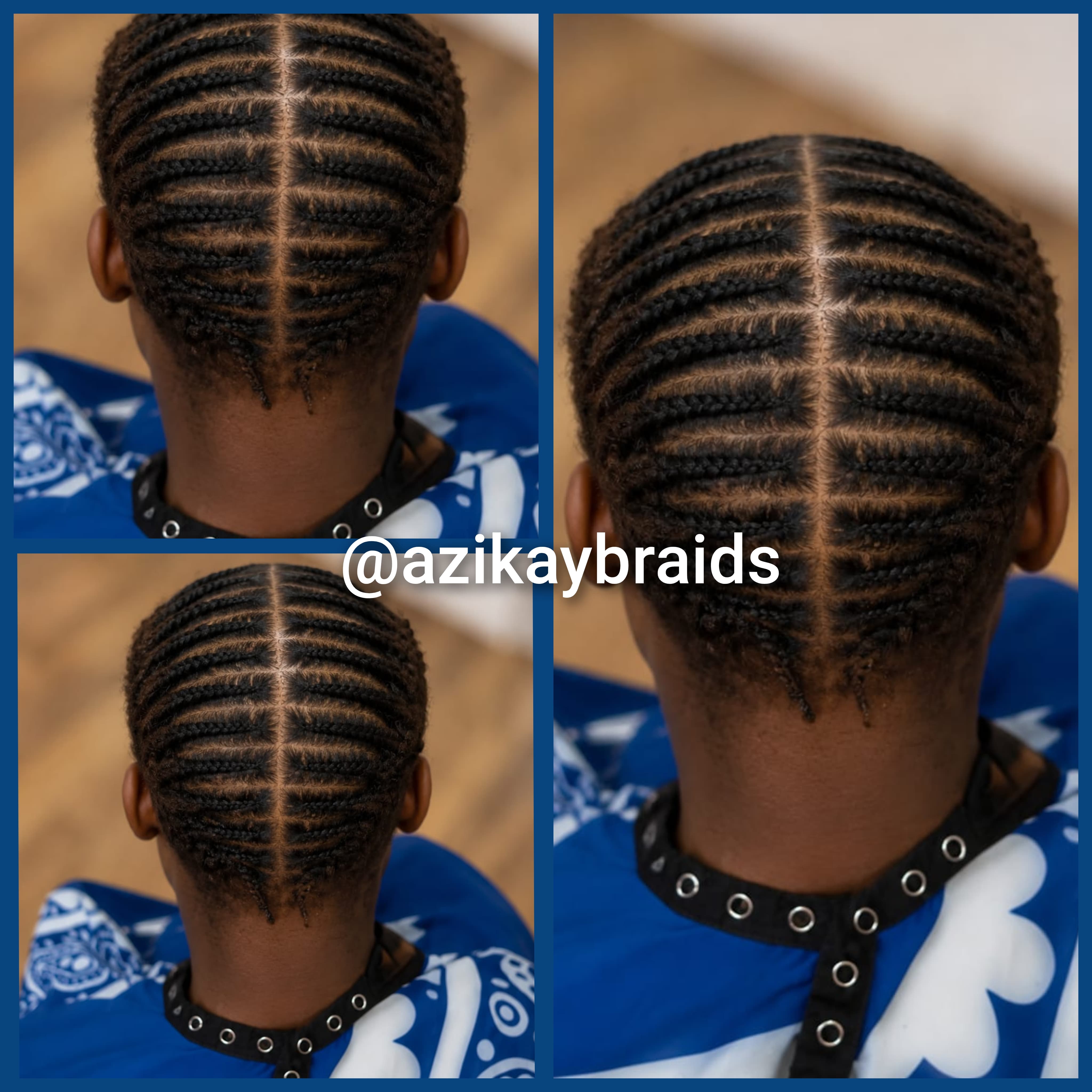 Men's Fishbone Braids