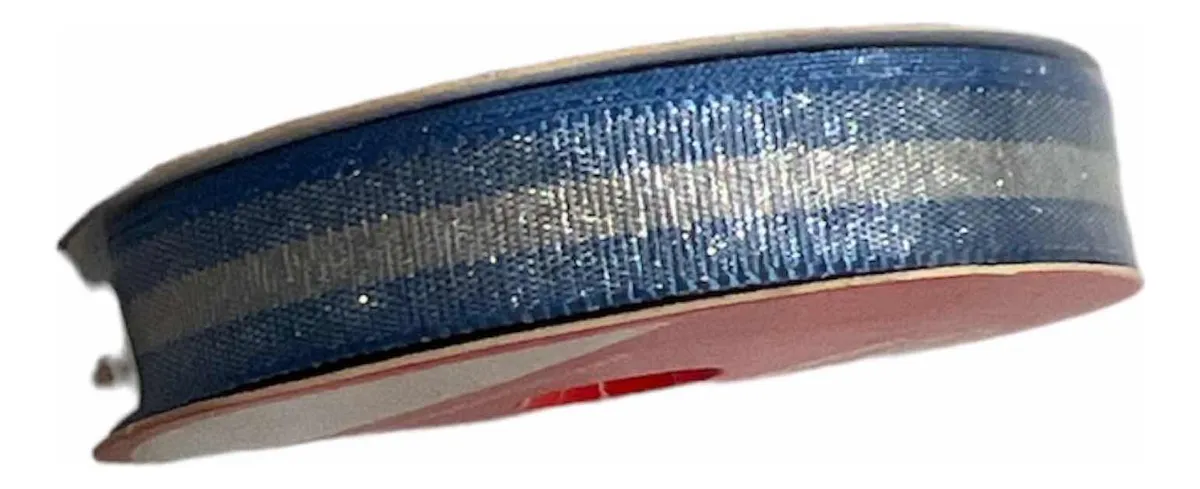 Cinta Bandera Argentina Brillos 10mm 