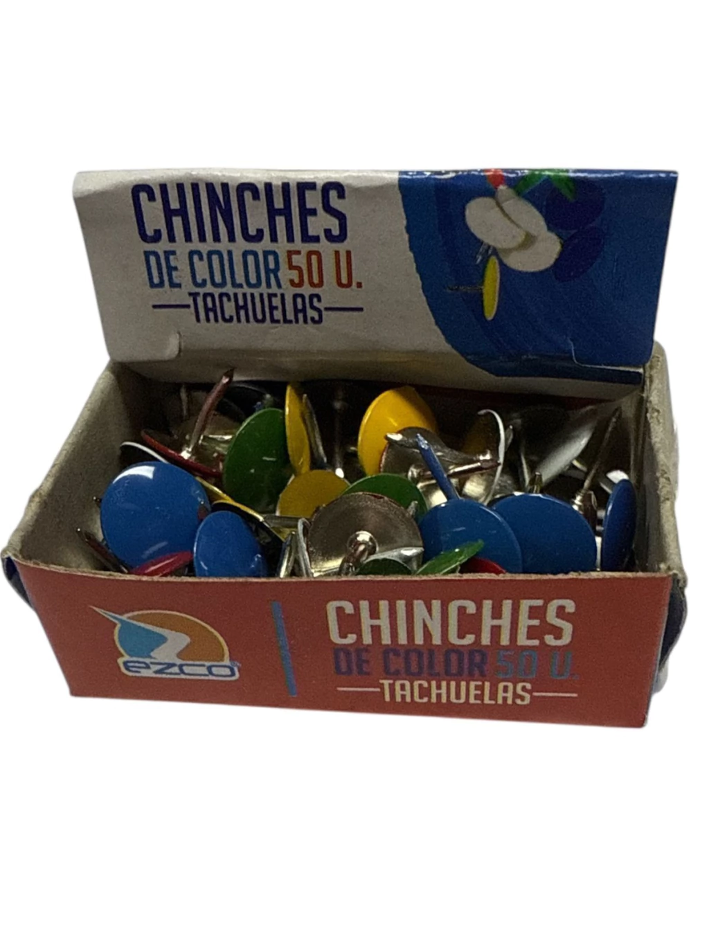 Chinche Forrada Colores x 50 grs