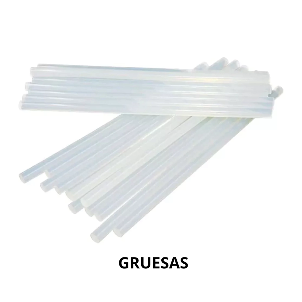 Barritas Silicona p/pistola gruesa x unidad
