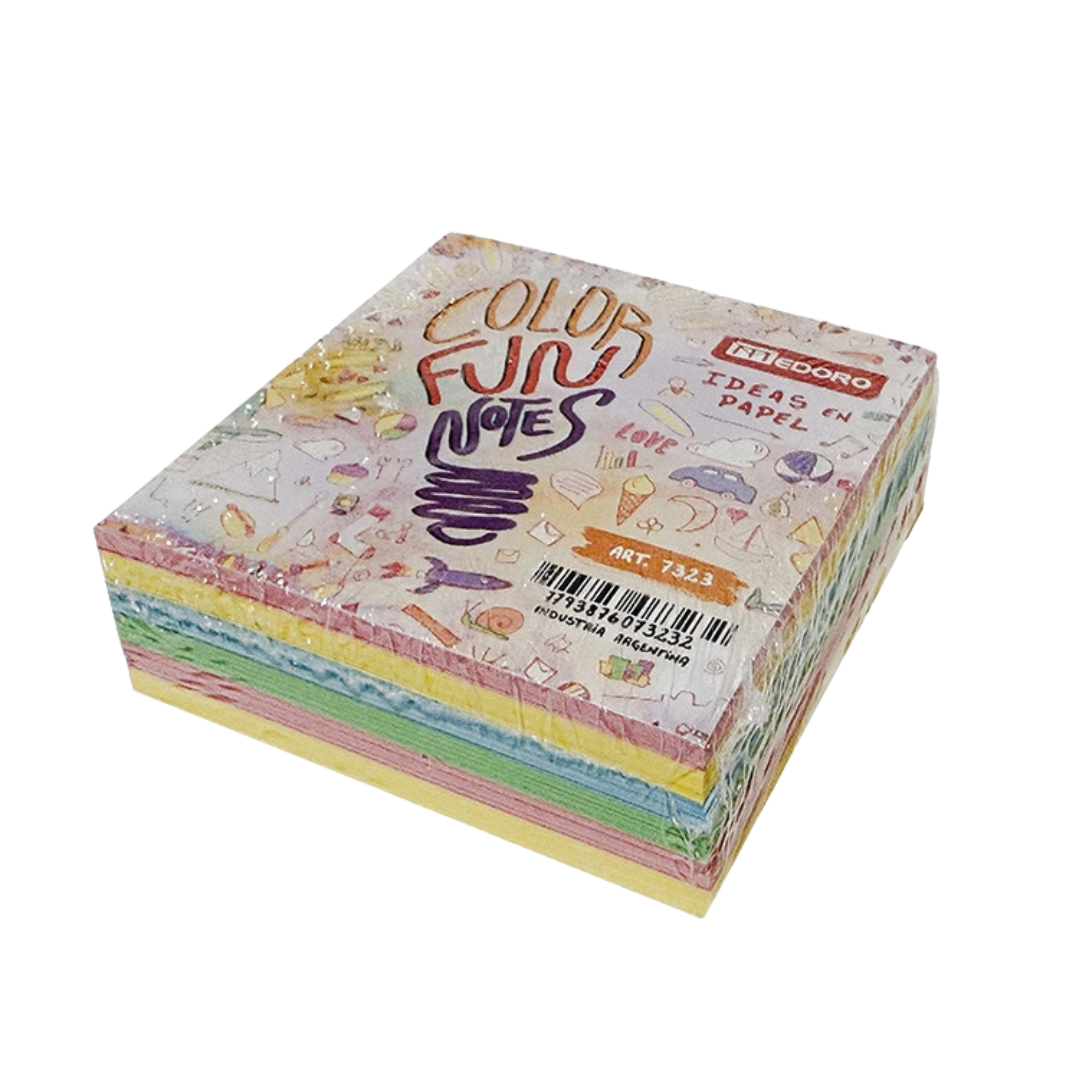 TACO 9 X 9 MULTICOLOR X 300 - MEDORO / PASTEL