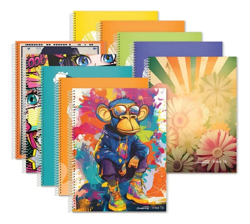 Cuaderno Ledesma Línea 16 29/7 (A4)x 70 hjs. (UNIVERSITARIO)