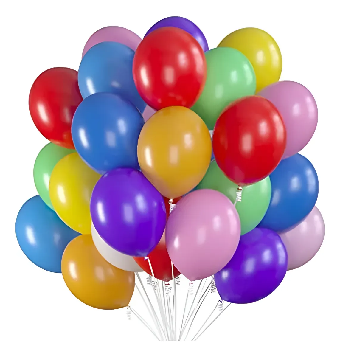 GLOBOS 12"- 30 CM DE COLORES