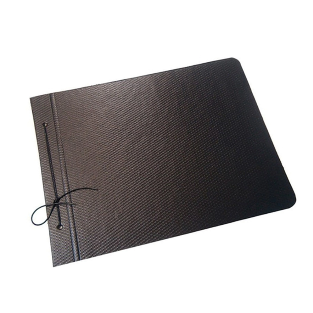 CARPETA ESCOLAR FIBRA NEGRA 2 TAPAS N.5