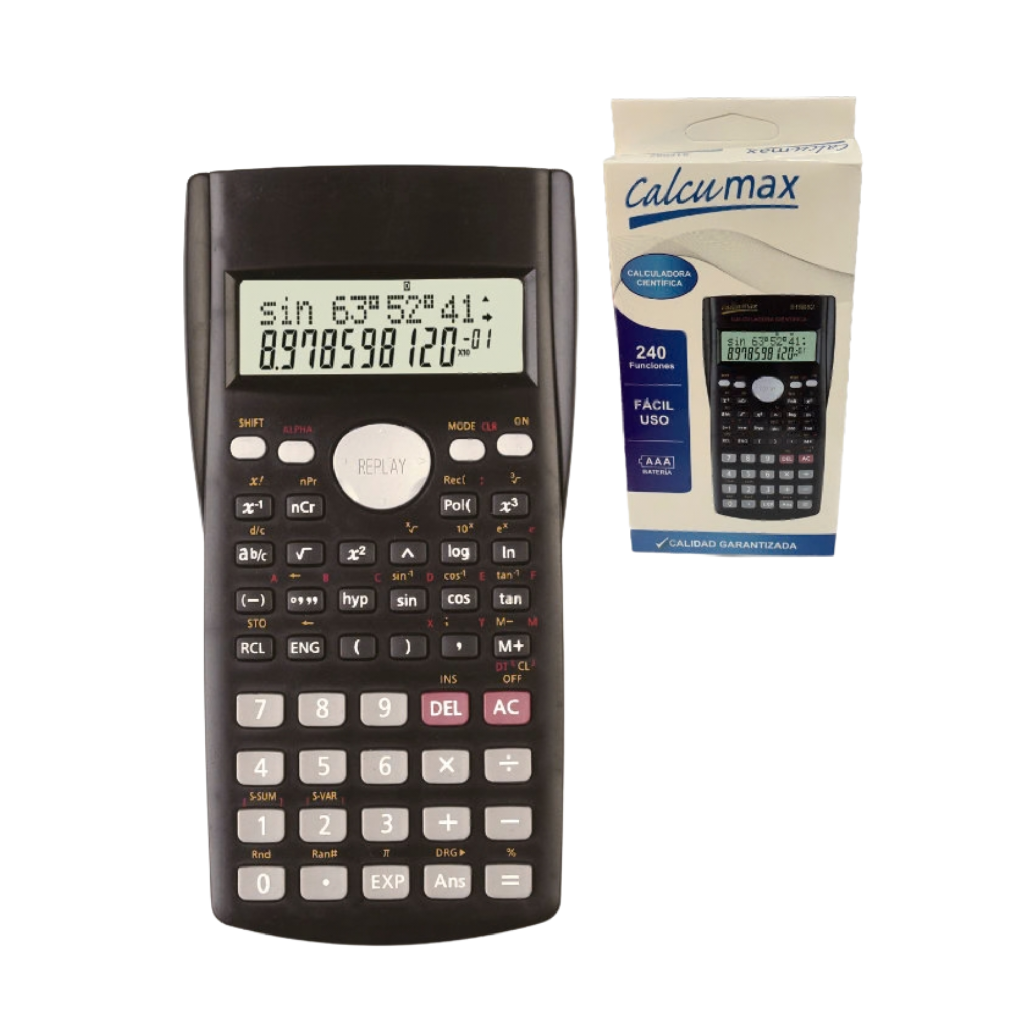 CALCULADORA CALCUMAX CIENTIFICA