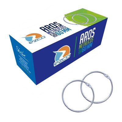 AROS METALICO EZCO N°60