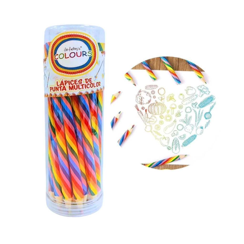 Lápiz punta multicolor / UNIDAD