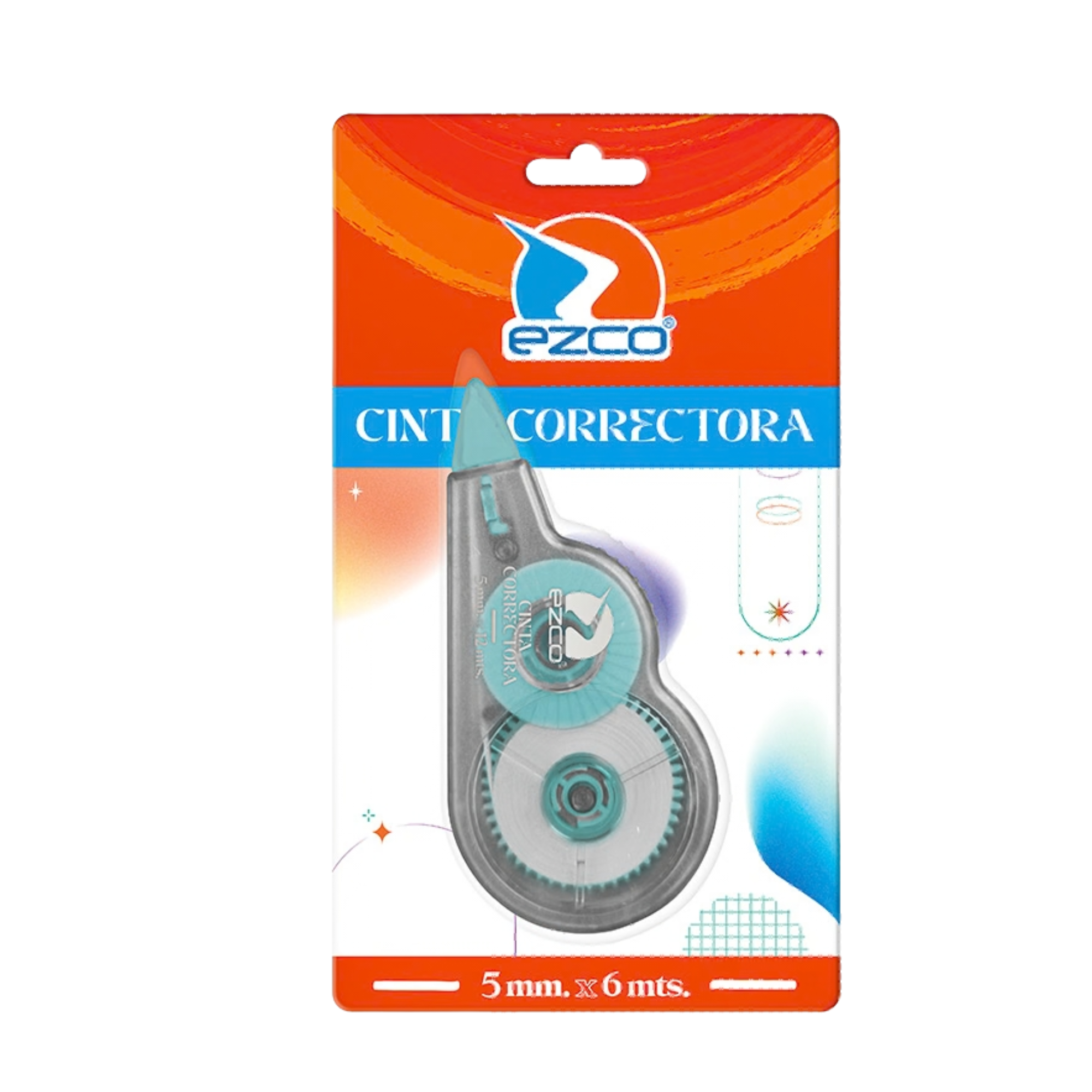 CORRECTOR CINTA - EZCO 6 METROS