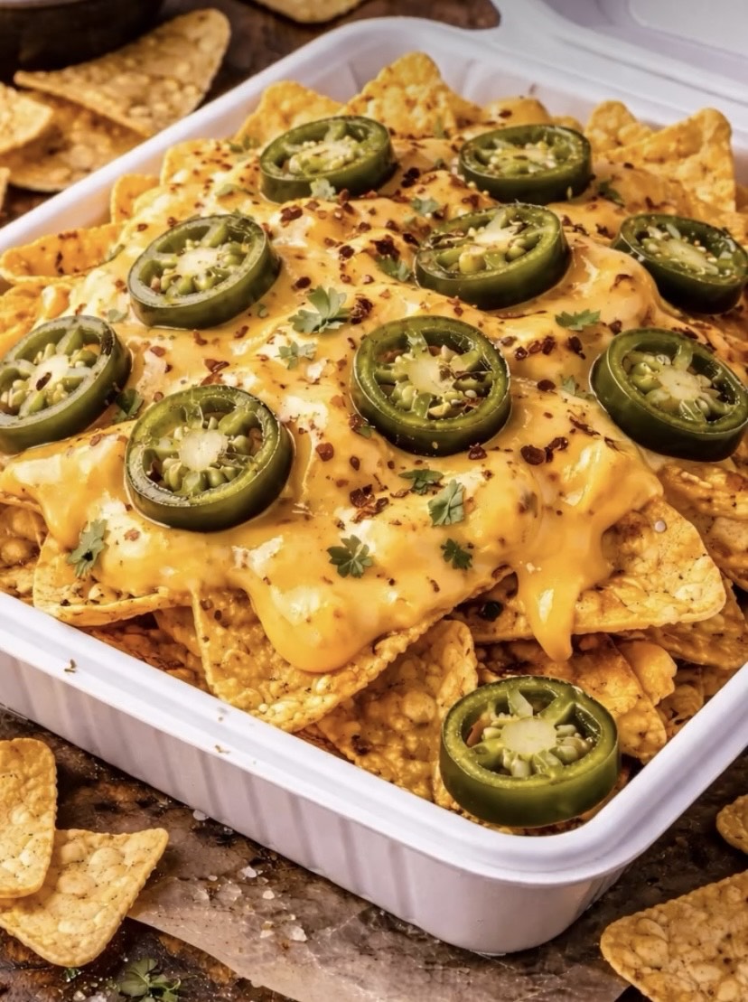 Cheesy Jalapeno Nachos