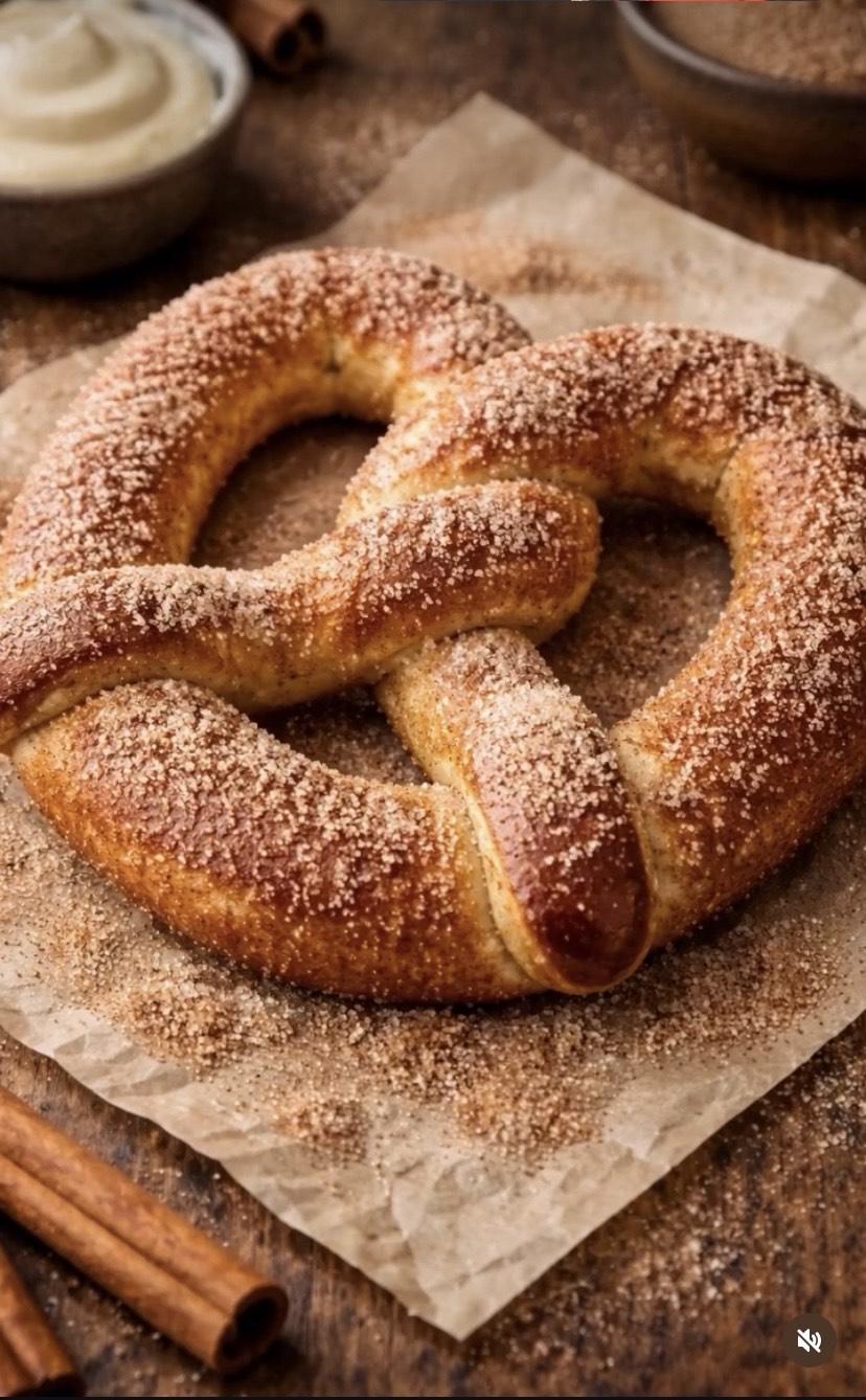 Cinnamon Sugar Pretzel