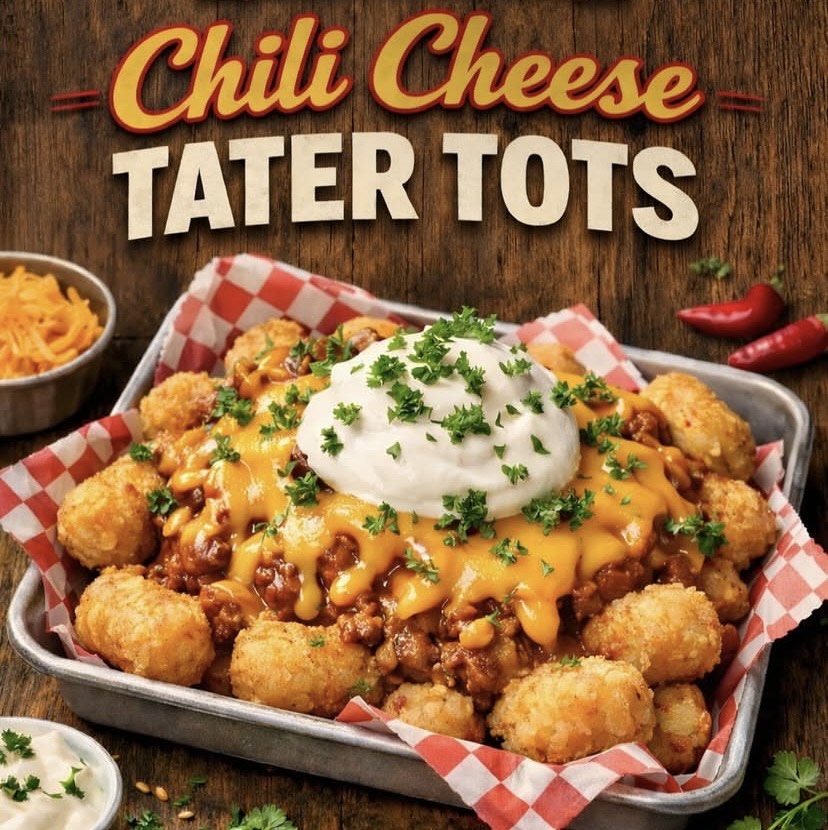 Chili Cheese Tater Tots