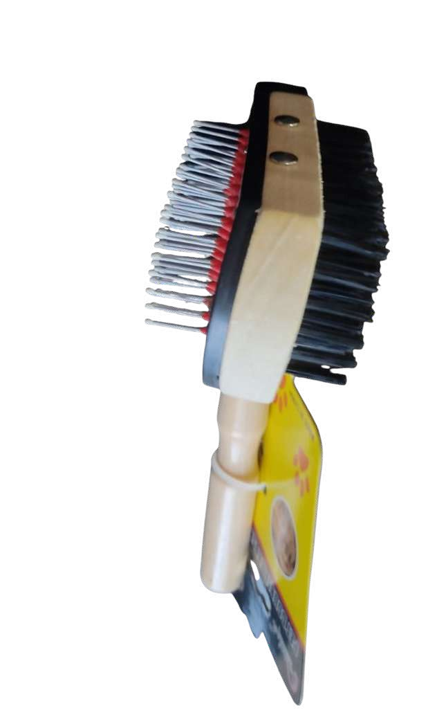 Cepillo doble para mascotas