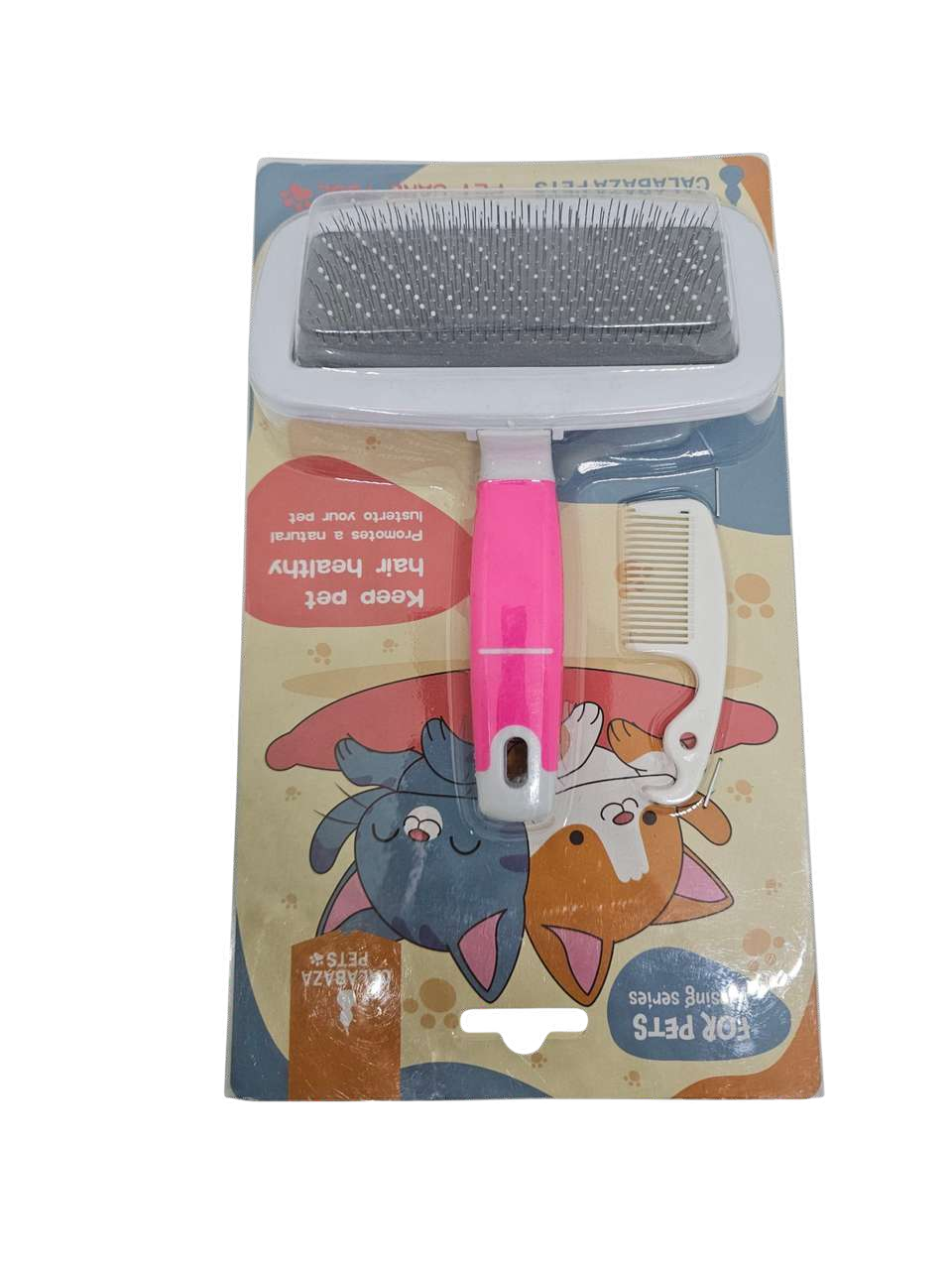 Cepillo y peine para mascotas GRANDE