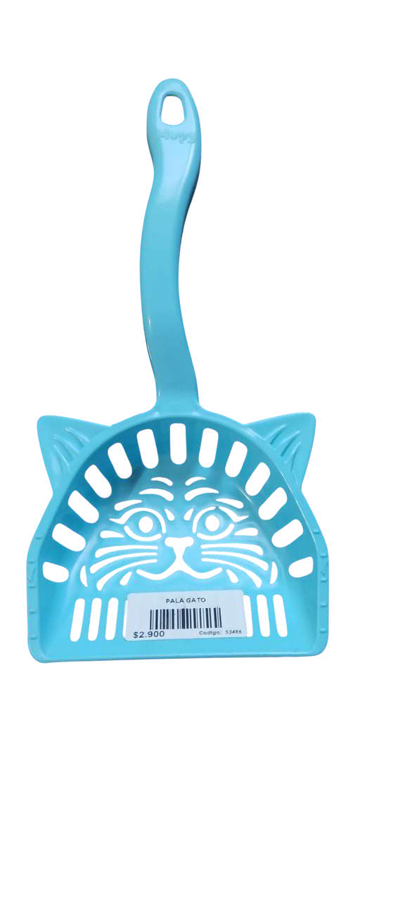 Pala para arena de gato