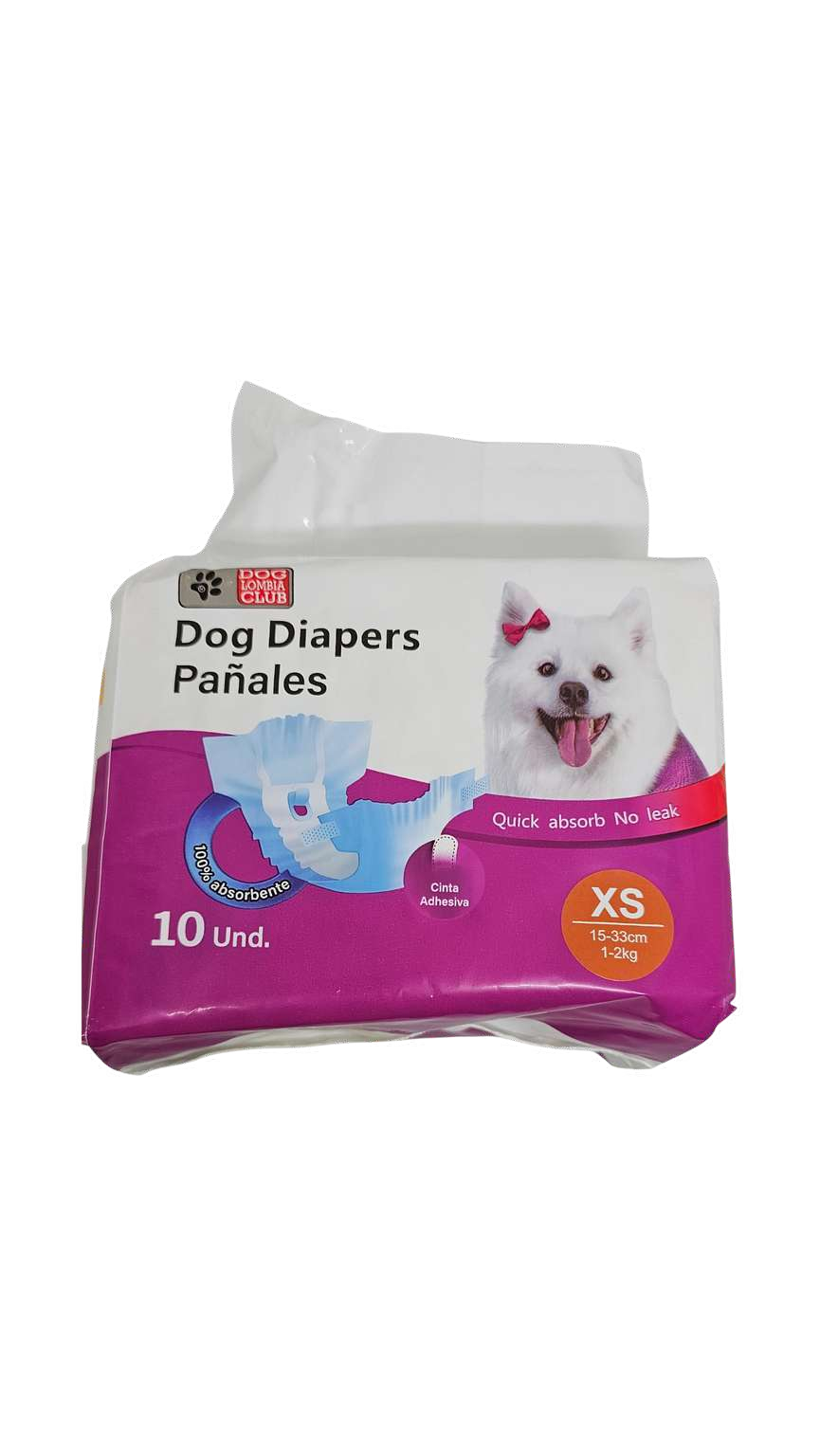 Pañales para Perro XS