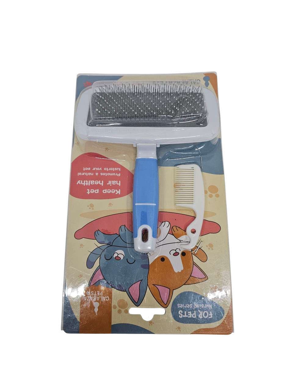 Cepillo y peine para mascotas GRANDE