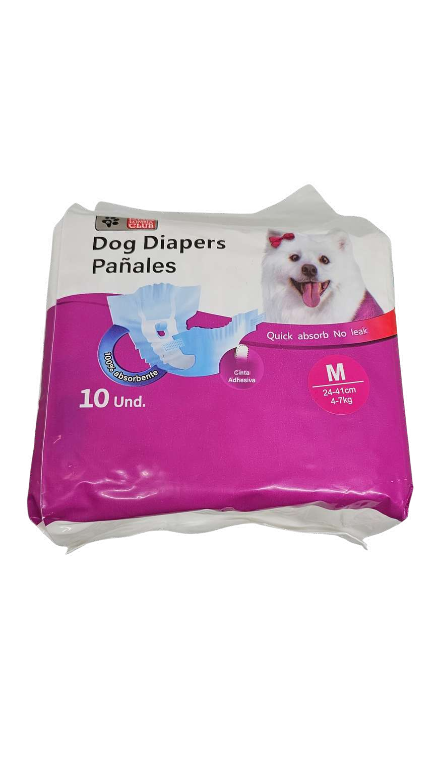 Pañales para Perro Talla M
