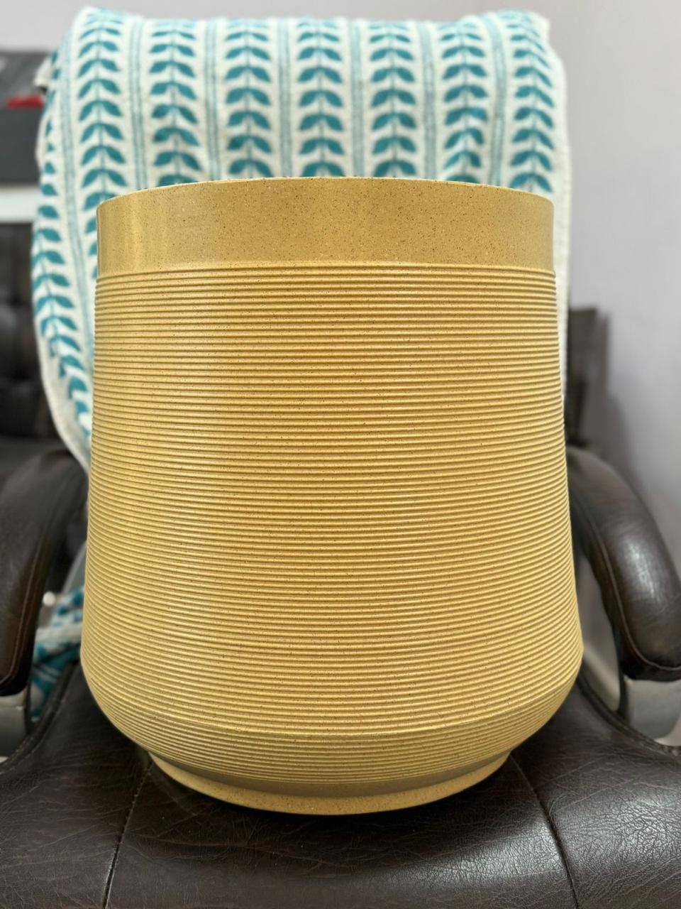 Textured Ceramic Planter