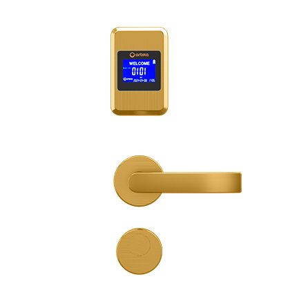 LCD luxury design hotel lock (S4032G)