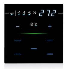 CAPACITIVE KNX THERMOSTAT