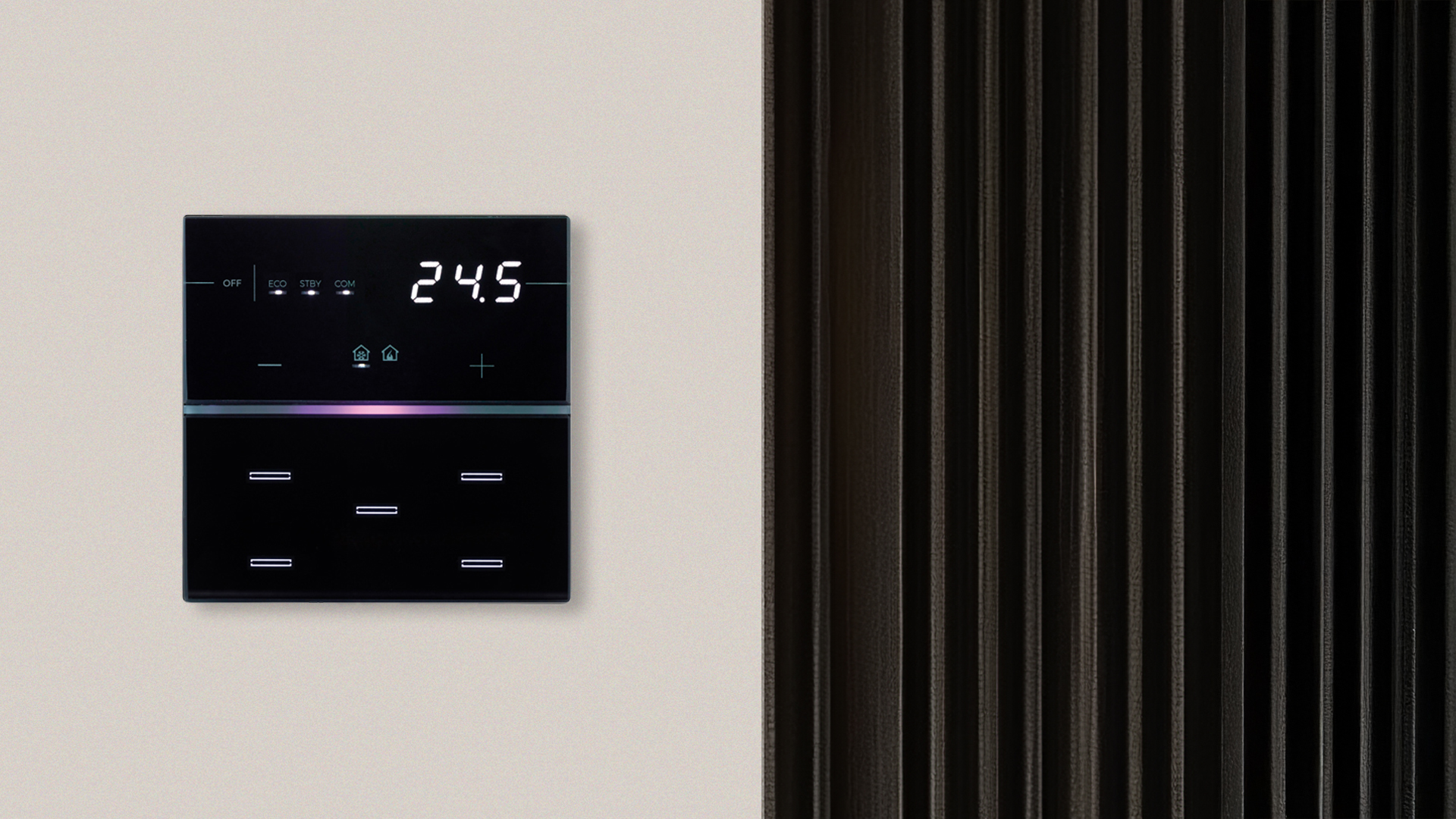 CAPACITIVE KNX THERMOSTAT