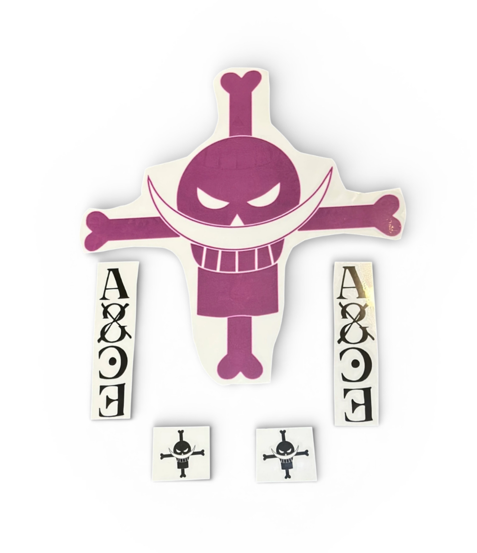 Portgas D. Ace Tattoo Set