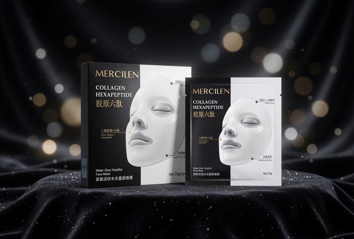 Hexapeptide Collagen Mask – Spa-Quality Glow at Home