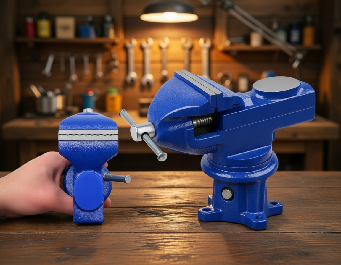 ONEX 2.5" Table Vise – Heavy‑Duty 65mm Bench Clamp | Metal Workshop Tool