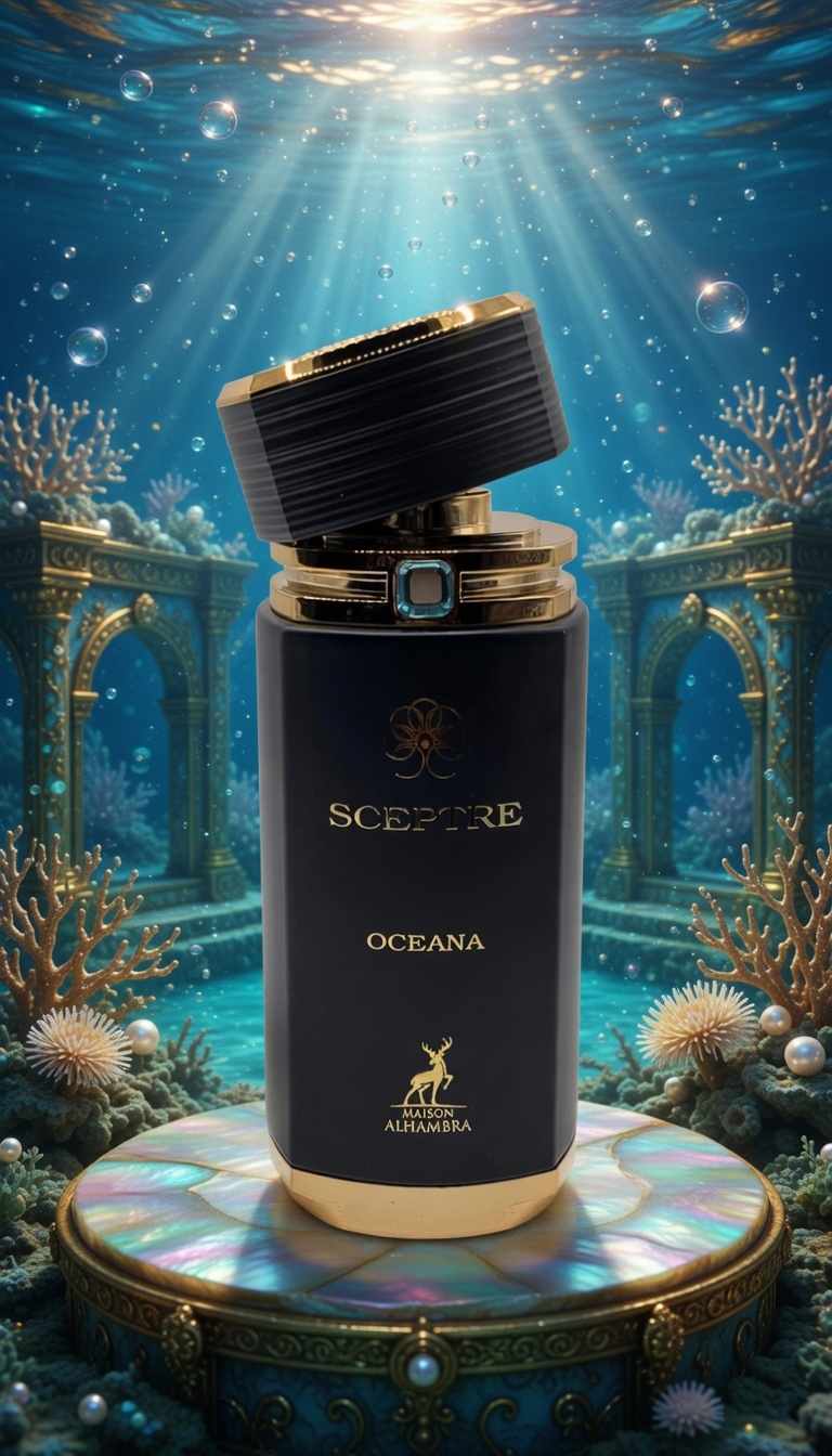 Sceptre Oceana by Alhambra – Luxury Aquatic Eau de Parfum for Men & Women | 100ml
