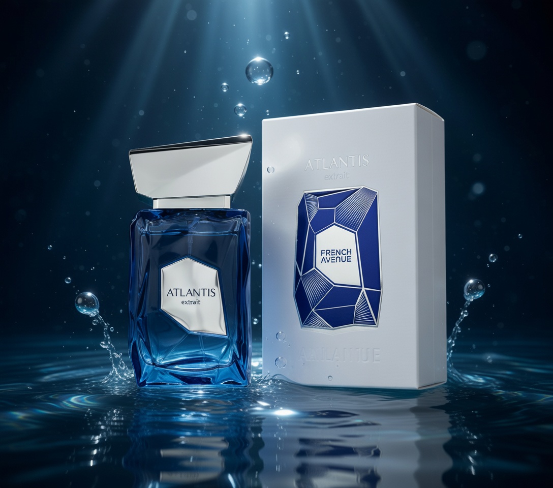 French Avenue Atlantis Extrait de Parfum 100ML – Fresh Citrus Marine Unisex Perfume