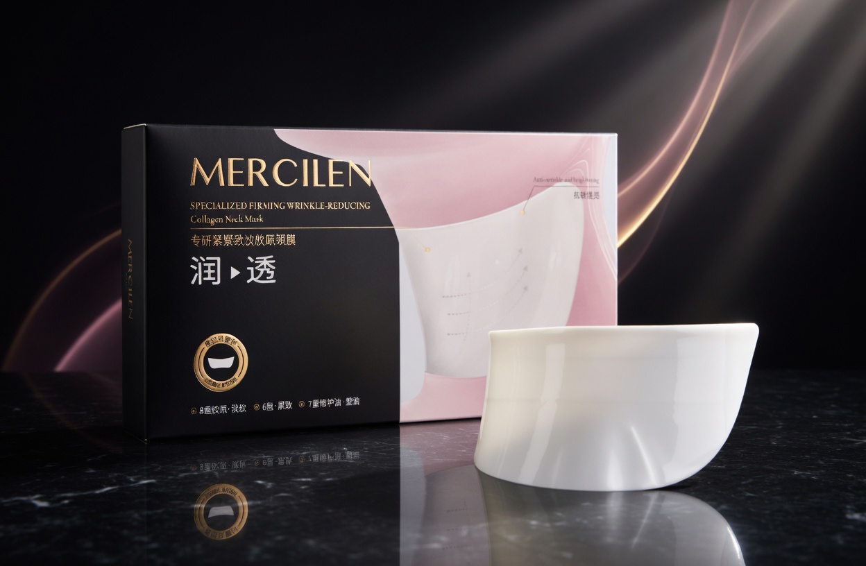 Mercilen Neck Cloth Mask – Hydrating & Firming Anti-Aging Neck Treatment