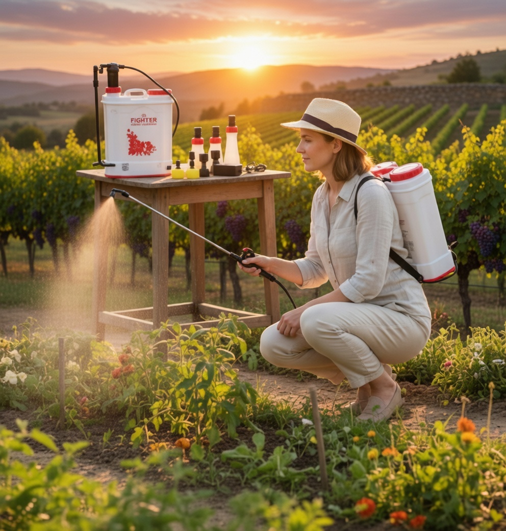 FIGHTER FT‑687 16L Battery Garden Sprayer – Heavy‑Duty Cordless Sprayer | High‑Pressure Agricultural Sprayer