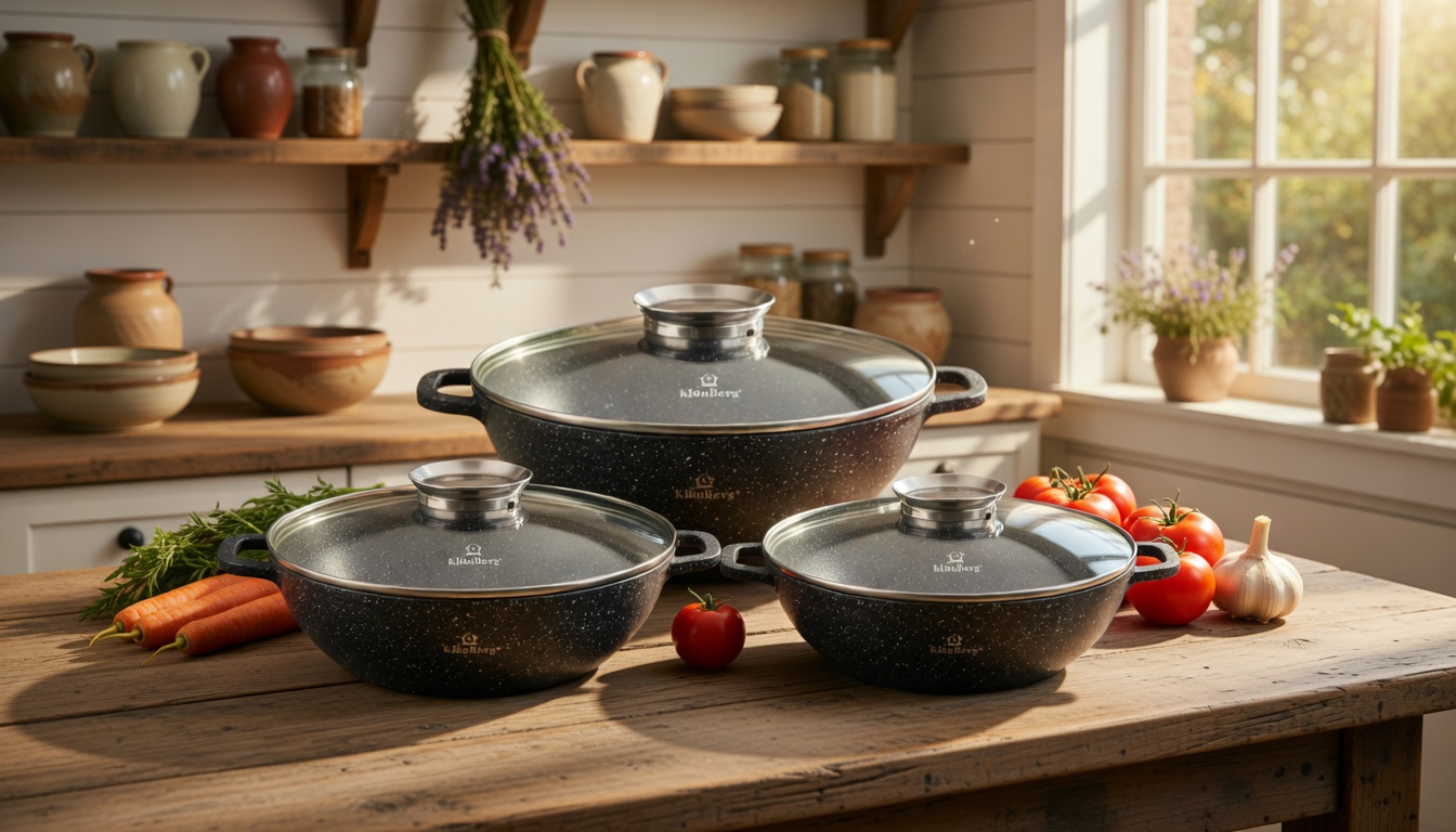 SET OF POTS 6 EL. KlönBerg KB4052