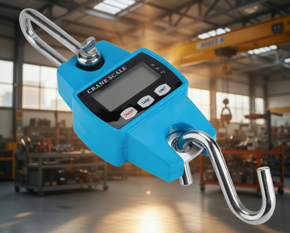 BOXER BX‑9024 Mini Crane Scale 300kg – Industrial Hanging Scale | LCD Display | Heavy‑Duty Load Weigher