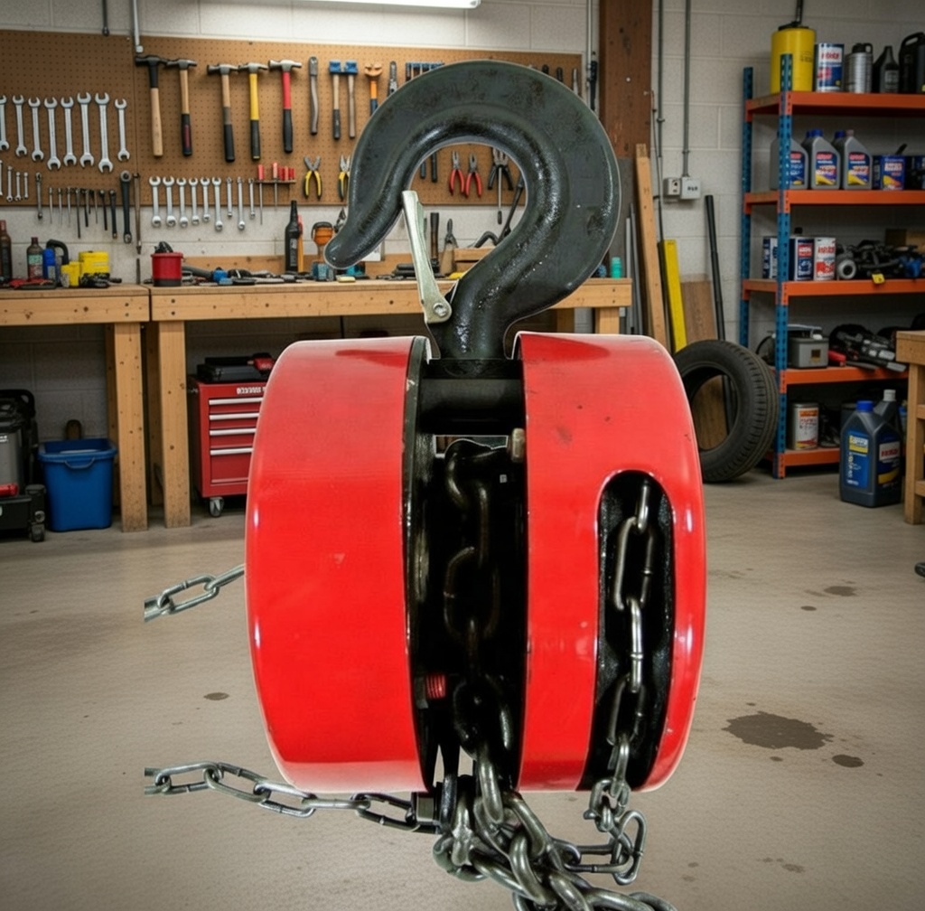 High‑Quality ONEX German Style 1TX 3M Manual Chain Hoist | 1 Ton Capacity | Heavy‑Duty Lifting Tool
