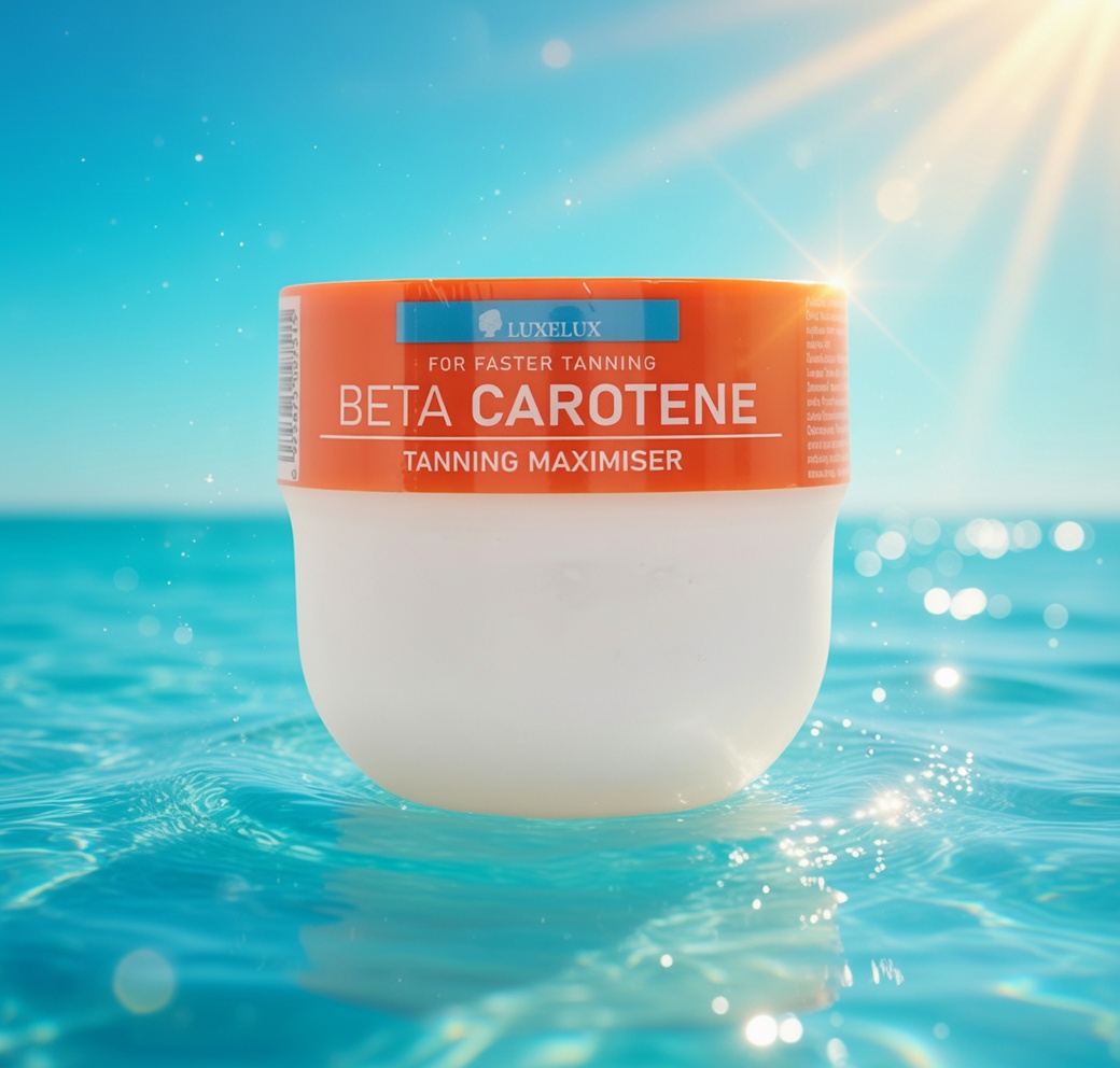 LUXELUX Beta Carotene Tanning Maximiser – Faster Golden Tan & Skin Hydration