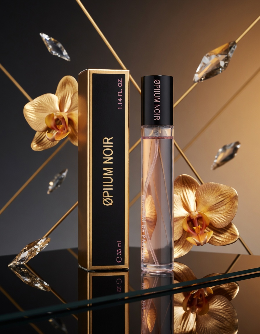 172 Opium Noir Women’s Perfume 33ml – Coffee, Vanilla & Jasmine Sensual Fragrance