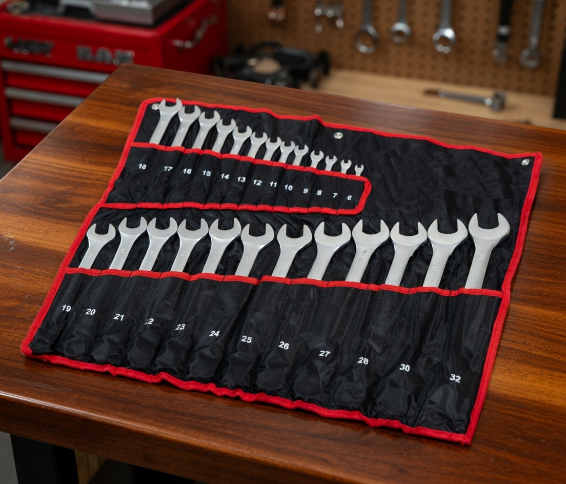 ONEX OX‑252 Combination Wrench Set 6–32mm – 27‑Piece Professional Tool Kit | Germany Style