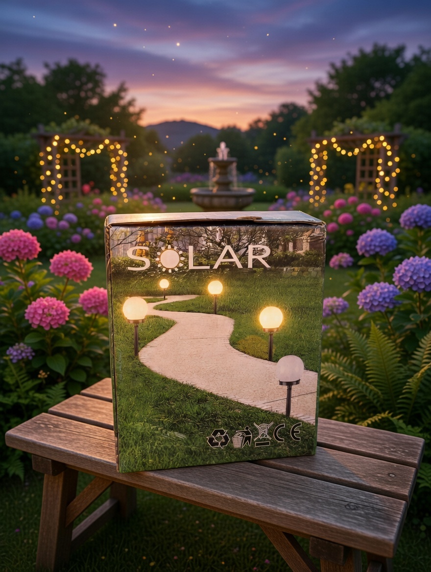 Tobago Solar LED Garden Path Lights – Outdoor Pathway Lighting