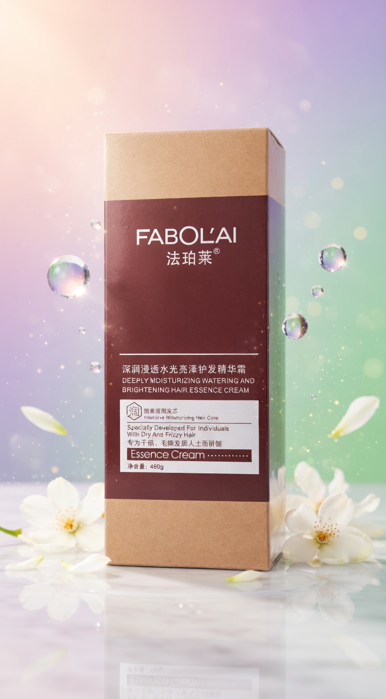FABOL’AI Deep Moisturizing Hair Essence Cream 480g – Anti‑Frizz, Shine Boost, Intensive Repair