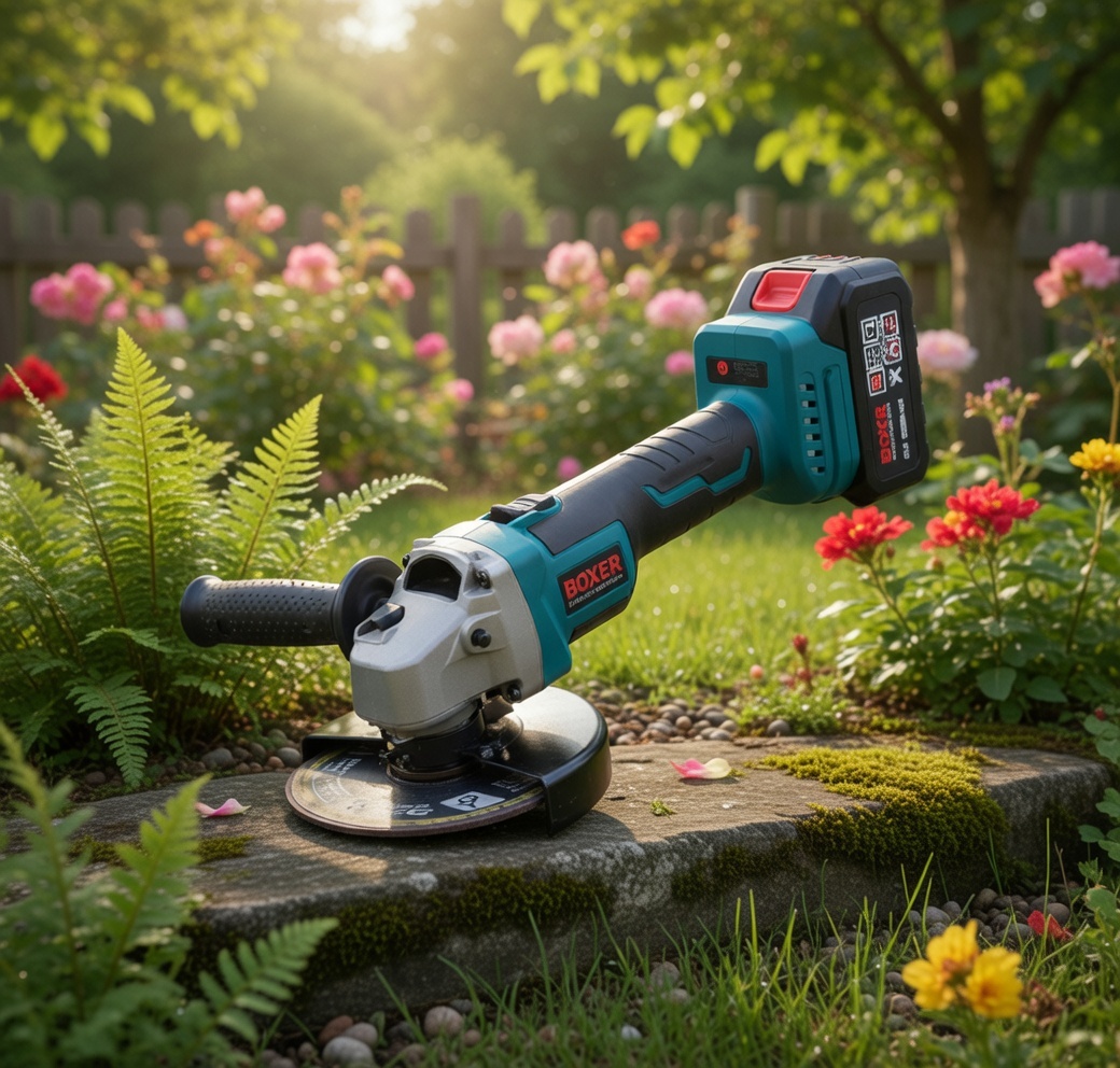 BOXER SR‑007 Cordless Angle Grinder 48V – 10,000 RPM | 125mm | Professional Power Tool