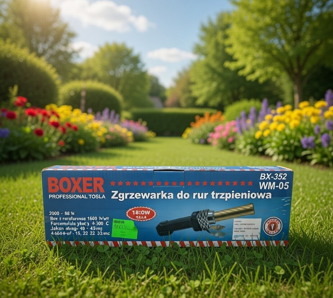BOXER BX‑352 WM‑05 Socket Welding Machine | 1850W | 16–32 mm Pipe Welder | Adjustable 0–300°C