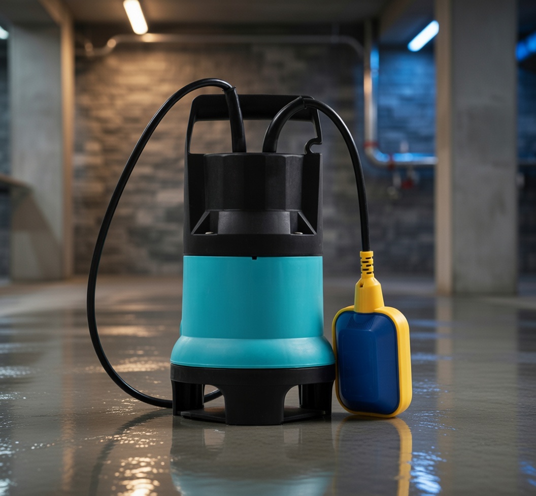 ONEX OX‑9021 Dirty Water Float Pump 1800W – Automatic Sewage & Flood Pump | Heavy‑Duty Float Switch