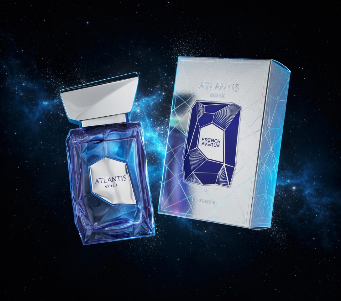 French Avenue Atlantis Extrait de Parfum 100ML – Fresh Citrus Marine Unisex Perfume