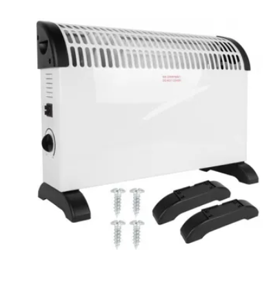BOXER BX‑3207 Convector Heater 2200W – Adjustable Thermostat | Overheat Protection | Home & Office Heating