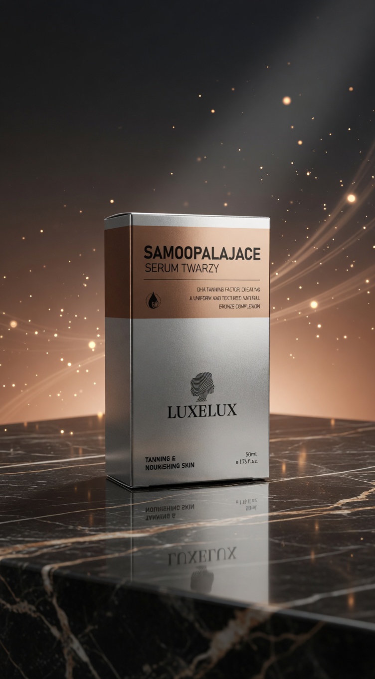LUXELUX Self-Tanning Facial Serum – Natural Glow & Hydration (50ml)