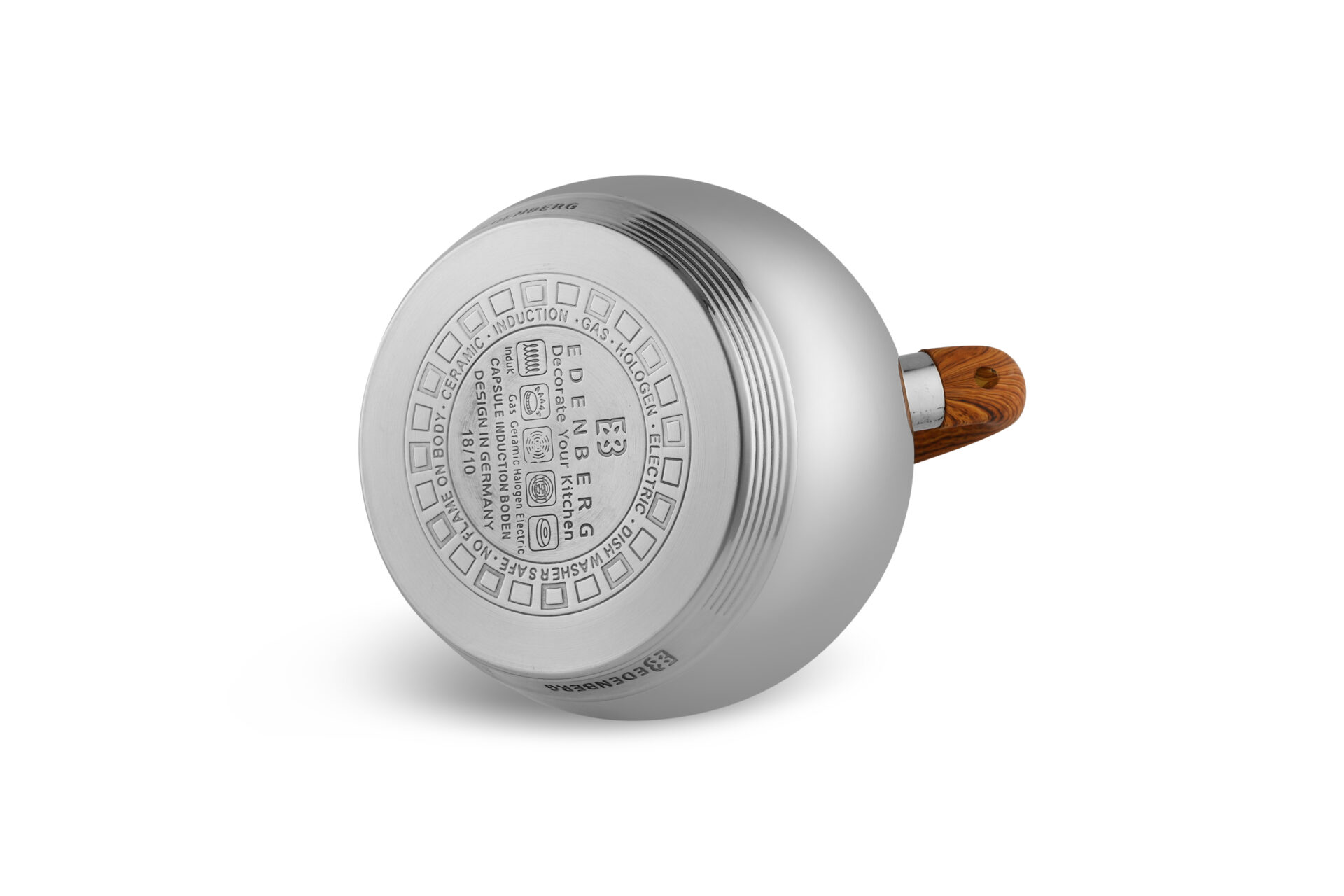 3.5L Stainless Steel Whistling Kettle – Induction‑Ready, Cool‑Touch Handle