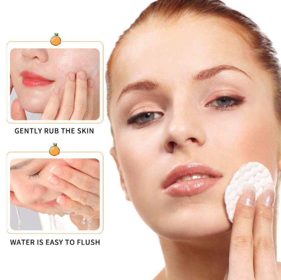 SADOER Vitamin C Makeup Remover Water 300ML – Deep Cleansing & Moisturizing Micellar Water