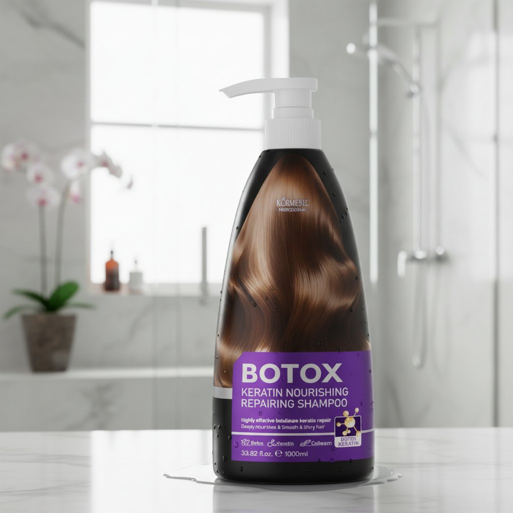 Keratin & Collagen Hair Shampoo 1000ml – Nourishing, Regenerating & Smoothing Care for Damaged Hair